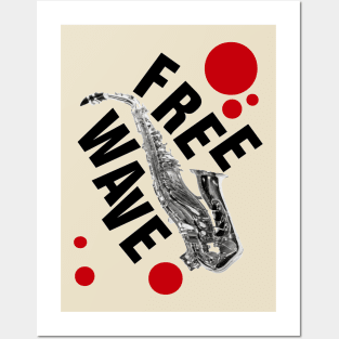 FREE WAVE! Posters and Art